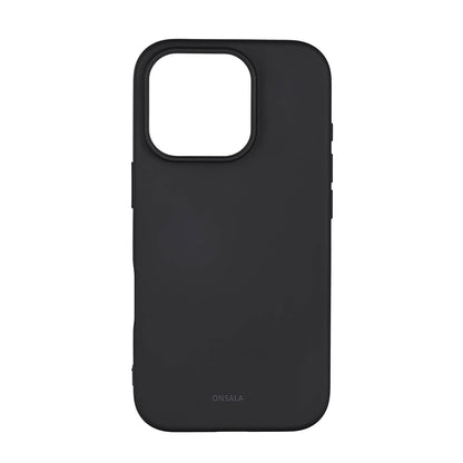 Onsala Back Sil Touch Recycled Mag Serie iPhone 16 Pro Black
