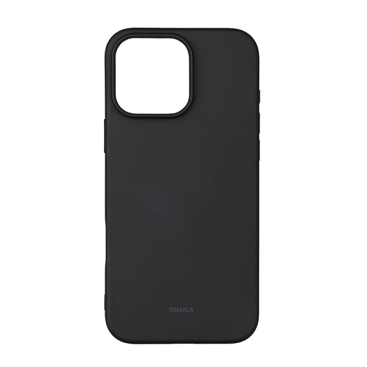 Onsala Back Sil Touch Recycled Mag Serie iPhone 16 Pro Max Black