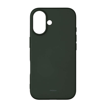 Onsala Back Sil Touch Recycled Mag Serie iPhone 16 Olive Green