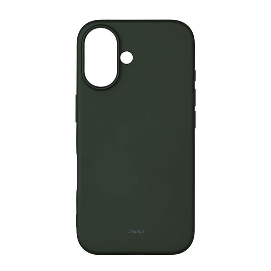Onsala Back Sil Touch Recycled Mag Serie iPhone 16 Olive Green