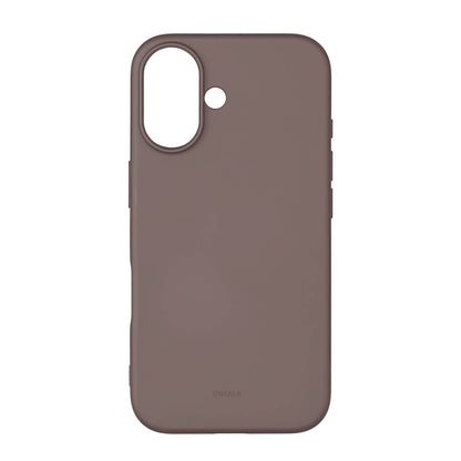 Onsala Back Sil Touch Recycled Mag Serie iPhone 16 Chocolate