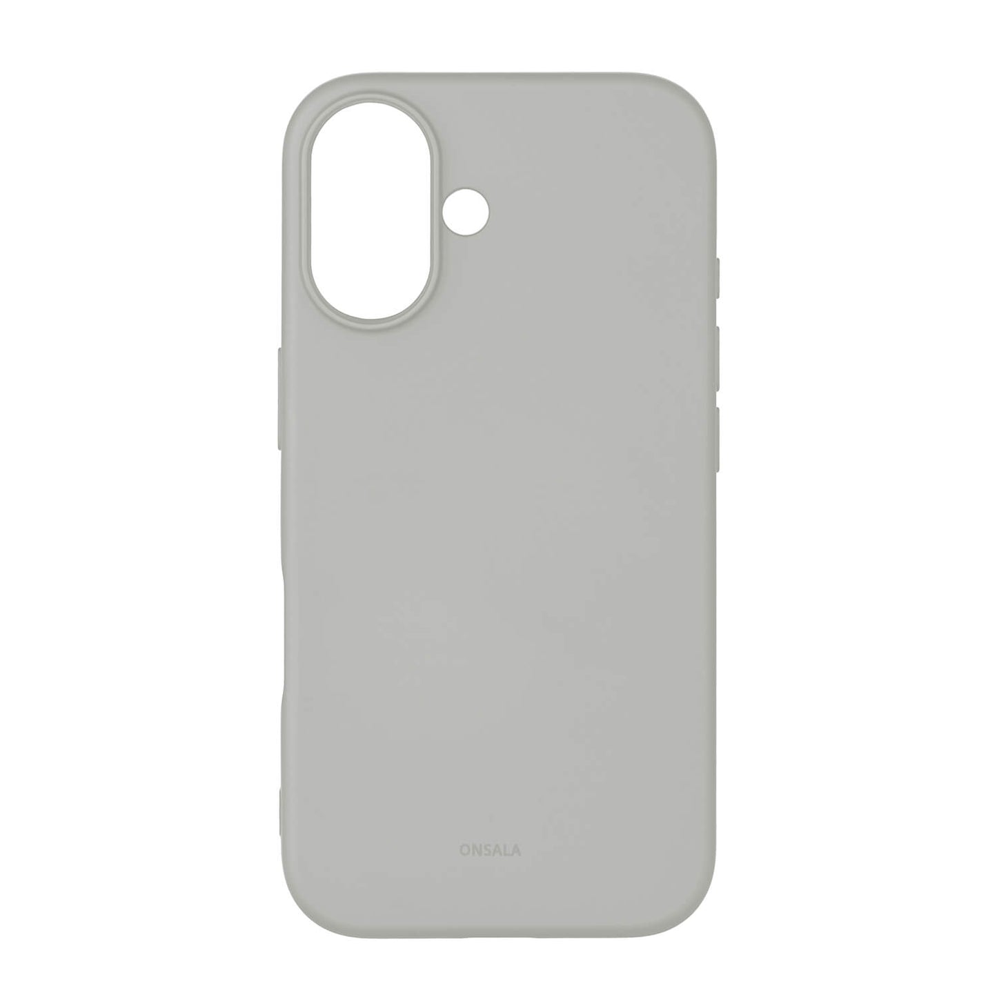 Onsala Back Sil Touch Recycled Mag Serie iPhone 16 Concrete