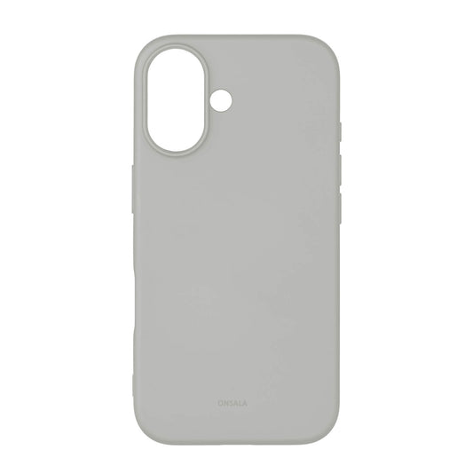Onsala Back Sil Touch Recycled Mag Serie iPhone 16 Concrete