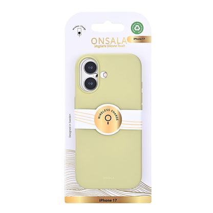 Onsala Back Sil Touch Recycled Mag Serie iPhone 17 Lime