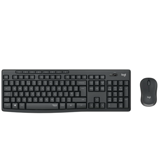 Logitech MK295 Silent tangentbord och mus trådlöst