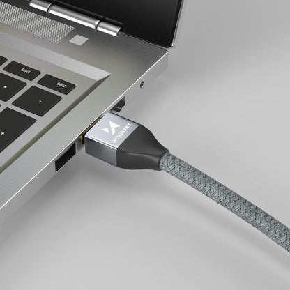 Wozinsky HDMI 2.1 Kabel 8K 60 Hz 48 Gbps / 4K 120 Hz / 2K 144 Hz 1 m Silver (WHDMI-10)