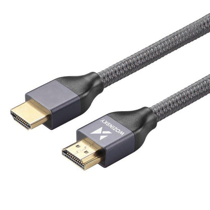 Wozinsky HDMI 2.1 Kabel 8K 60 Hz 48 Gbps / 4K 120 Hz / 2K 144 Hz 5 m Silver (WHDMI-50)