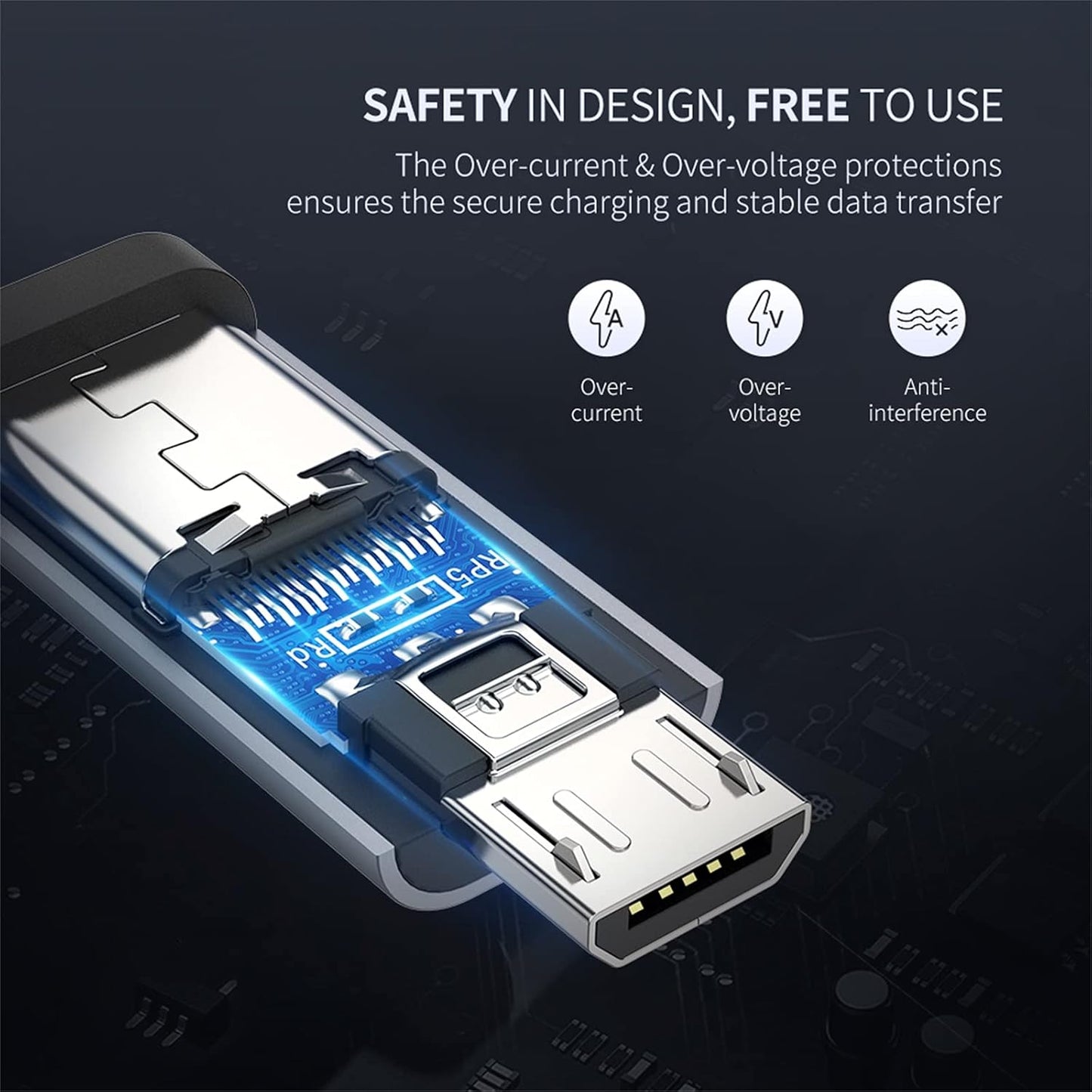 Ugreen USB-C to Micro-USB Adapter - Grey