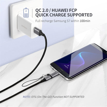 Ugreen USB-C to Micro-USB Adapter - Grey