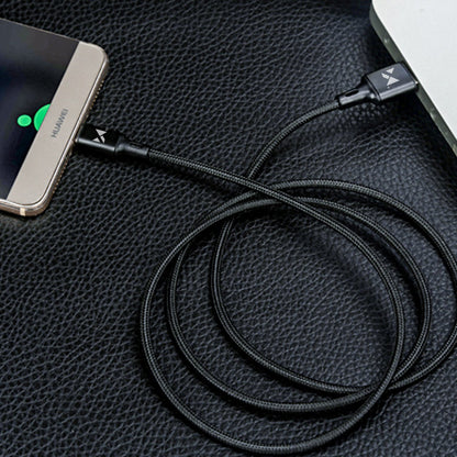Wozinsky-kabel USB - Lightning 2,4A 1m svart (WUC-L1B)