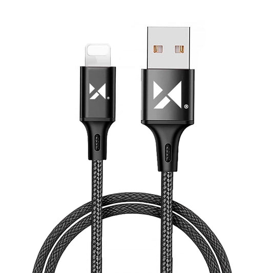 Wozinsky-kabel USB - Lightning 2,4A 1m svart (WUC-L1B)