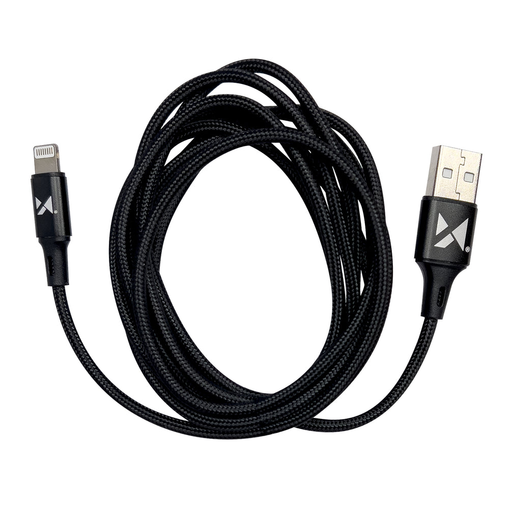 Wozinsky-kabel USB - Lightning 2,4A 1m svart (WUC-L1B)