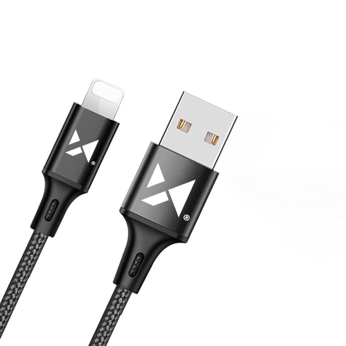 Wozinsky-kabel USB - Lightning 2,4A 1m svart (WUC-L1B)
