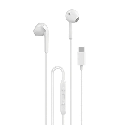 Dudao X3C In-Ear Wired USB-C Headphones 1,2m - Vit
