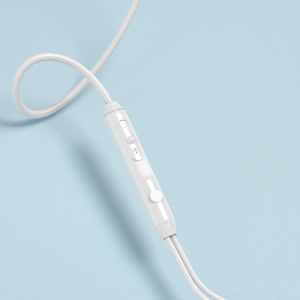 Dudao X3C In-Ear Wired USB-C Headphones 1,2m - Vit