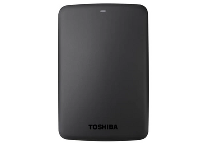 Toshiba Canvio Basics 1TB extern hårddisk 1000GB svart