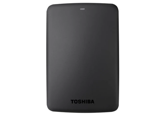 Toshiba Canvio Basics 1TB extern hårddisk 1000GB svart