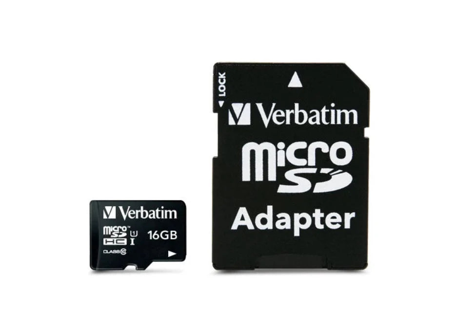 Verbatim Micro SDHC, 16 GB