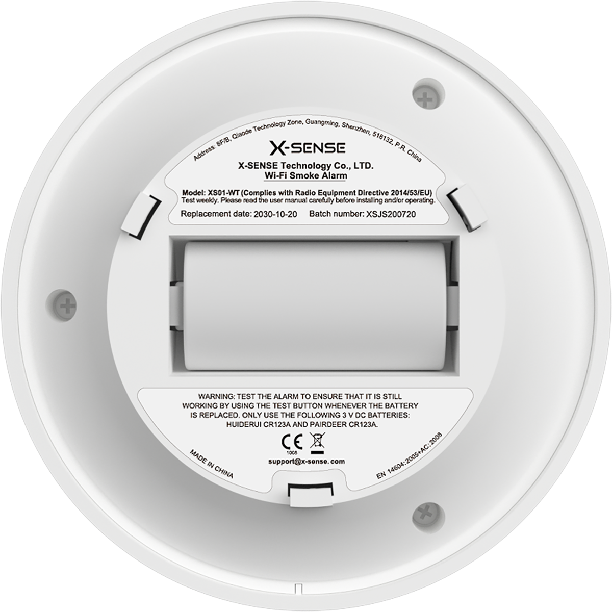 X-Sense XS01-WT Tuya Wi-Fi smoke detector sensor