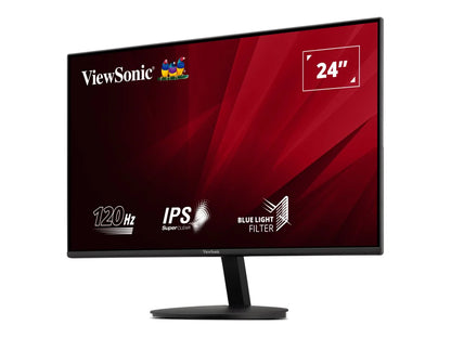 ViewSonic VA24E1-H - LED-skærm - 24" VGA (HD-15) HDMI 120Hz