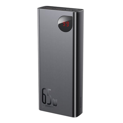 Baseus Adaman powerbank 2x USB / 1x USB Type C / 1x micro USB 20000mAh 65W Quick Charge 3.0 Power Delivery black