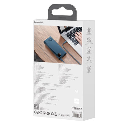 Baseus Adaman powerbank 2x USB / 1x USB Type C / 1x micro USB 20000mAh 65W Quick Charge 3.0 Power Delivery black
