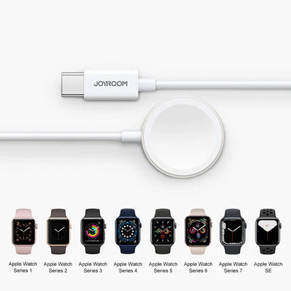 Joyroom cable with induction charger för Apple Watch 1.2m white