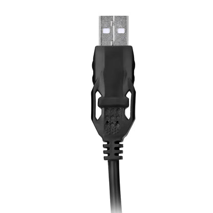 Marvo gaming headset m/mic. Svart/röd