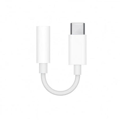 Apple MU7E2ZM/A 3.5mm USB-C-kabel för könsförändring Vit