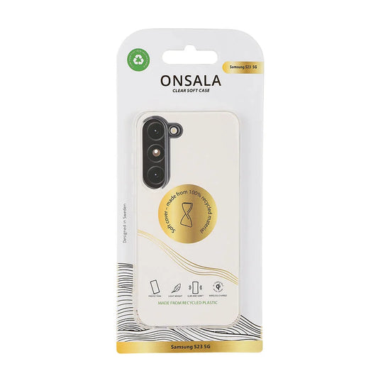 ONSALA  Mobilskal Återvunnen TPU Transparent - Samsung Galaxy S23 5G